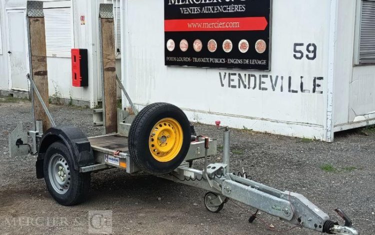 HUBIERE REMORQUE PORTE ROULEAU – PTAC : 1,3  TONNE – ANNEE 2021  FW-775-KF