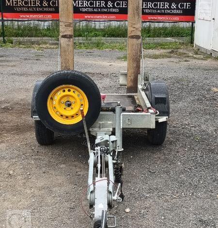 HUBIERE REMORQUE PORTE ROULEAU – PTAC : 1,3  TONNE – ANNEE 2021  FW-775-KF