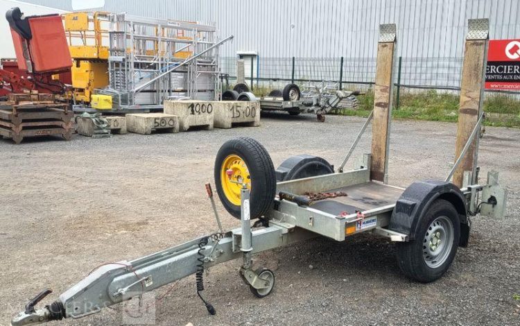 HUBIERE REMORQUE PORTE ROULEAU – PTAC : 1,3  TONNE – ANNEE 2021  FW-775-KF