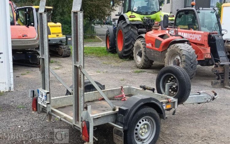 HUBIERE REMORQUE PORTE ROULEAU – PTAC : 1,3  TONNE – ANNEE 2021  FW-775-KF