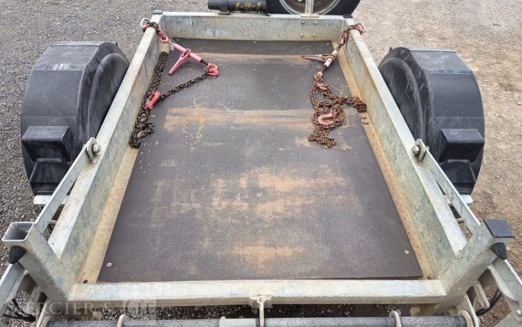 HUBIERE REMORQUE PORTE ROULEAU – PTAC : 1,3  TONNE – ANNEE 2021  FW-775-KF