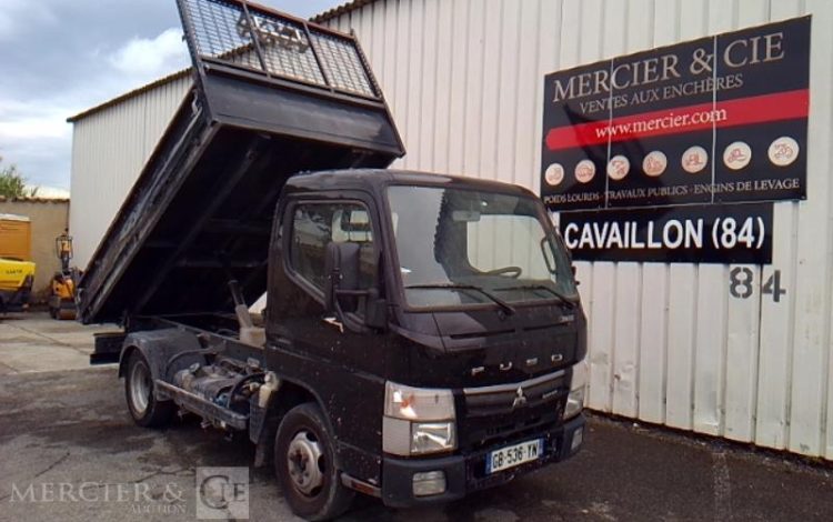 FUSO CANTER SMALL 3T5 130CV BLANC EMPT 25500  GB-536-YN