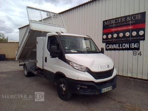 IVECO DAILY 35-160 BENNE SIMPLE CABINE COFFRE BLANC GV-378-FM