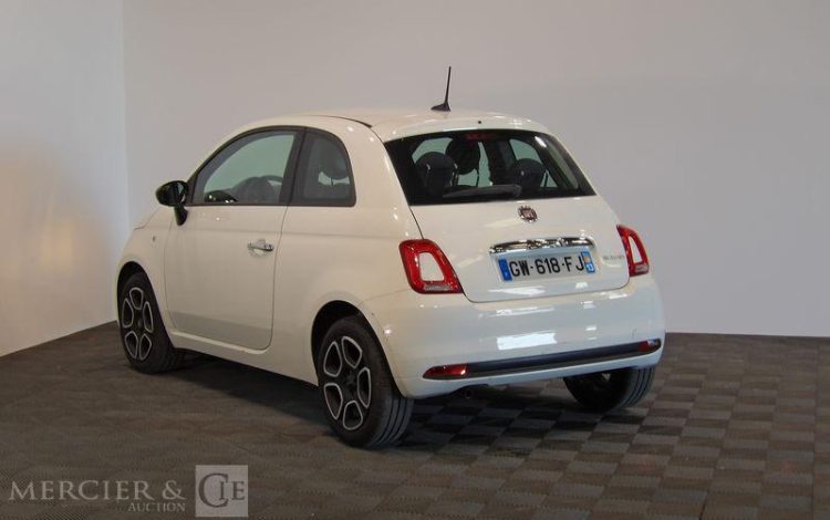 FIAT 500 1.0 MHEV 70ch CLUB BSG BLANC GW-618-FJ