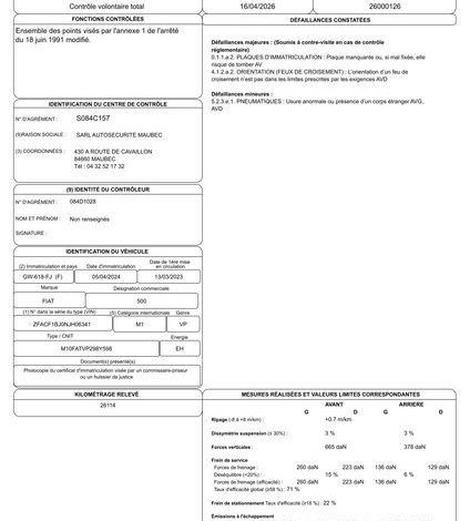 FIAT 500 1.0 MHEV 70ch CLUB BSG BLANC GW-618-FJ