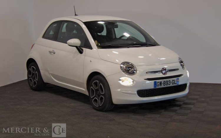 FIAT 500 1.0 MHEV 70ch CLUB BSG BLANC GW-893-GL