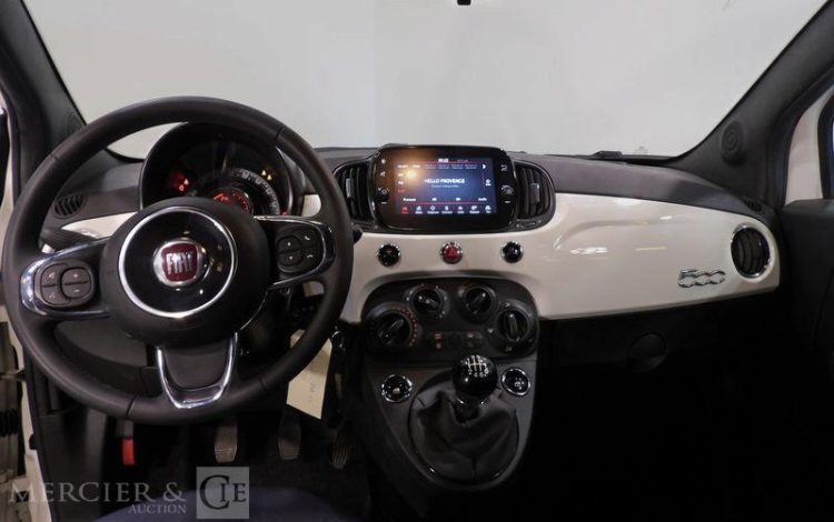 FIAT 500 1.0 MHEV 70ch CLUB BSG BLANC GW-893-GL