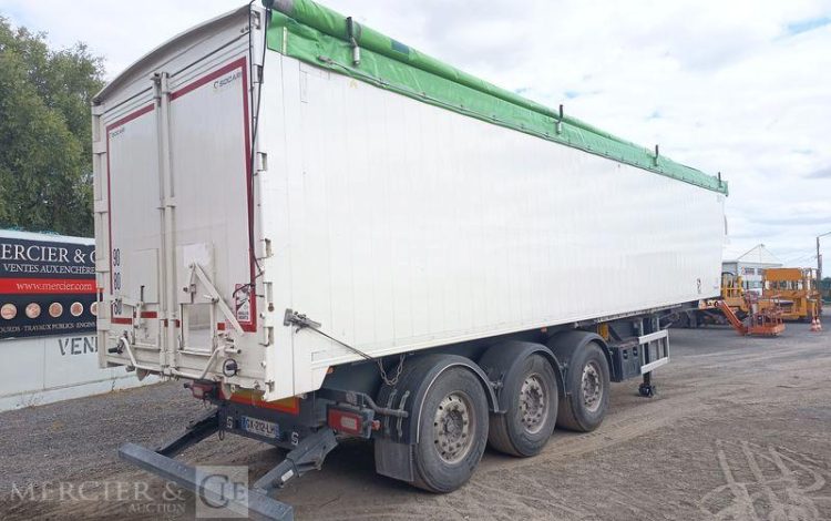 SOCARI SEMI REORQUE BENNE CEREALIERE BASCULANTE 3 ESSIEUX – PTAC 38 TONNES – ANNEE 2024  GX-212-LH