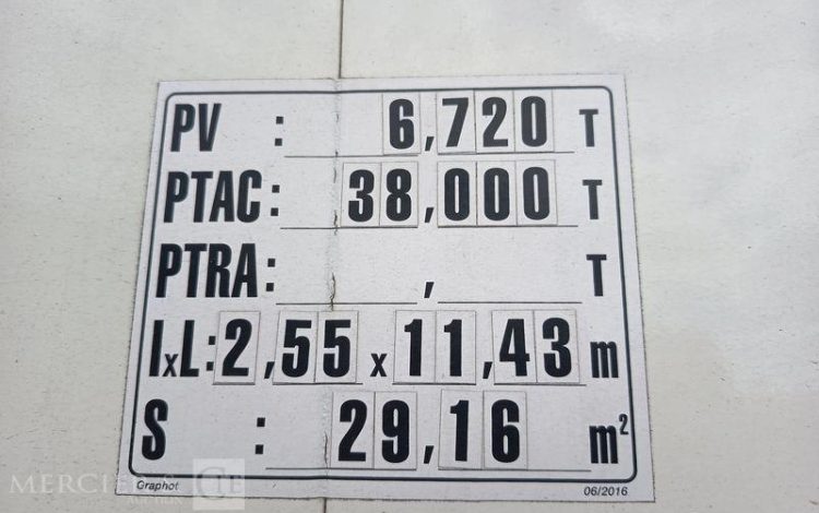 SOCARI SEMI REORQUE BENNE CEREALIERE BASCULANTE 3 ESSIEUX – PTAC 38 TONNES – ANNEE 2024  GX-212-LH