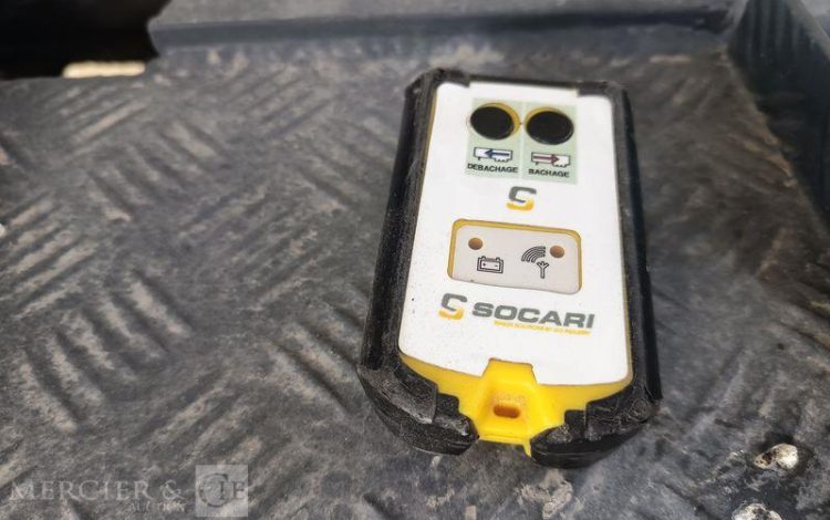 SOCARI SEMI REORQUE BENNE CEREALIERE BASCULANTE 3 ESSIEUX – PTAC 38 TONNES – ANNEE 2024  GX-212-LH
