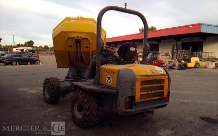 WACKER NEUSON DUMPER 3001 S GYRABENNE – 3T – 3208H – AN2015  GYR747003