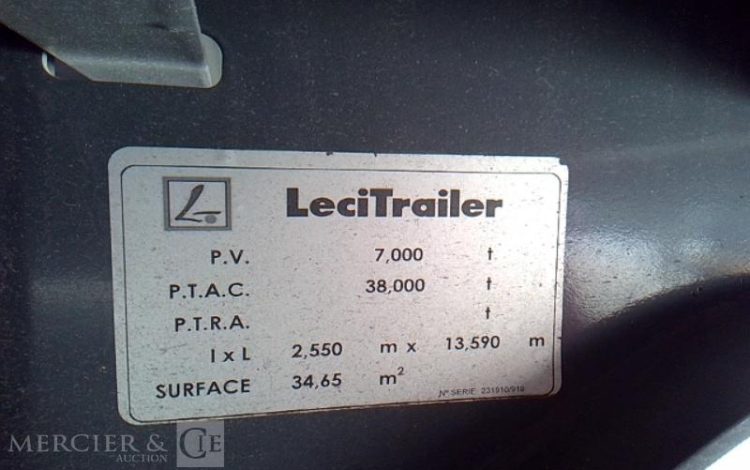 LECITRAILER SREM  HA-722-LG
