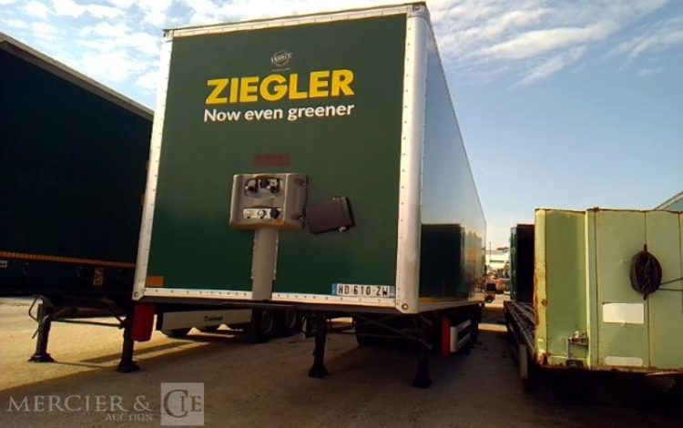 FRUEHAUF SREM FOURGON  HD-610-ZW