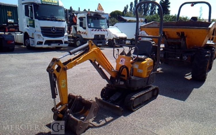 YANMAR MICRO-PELLE CANOPY SV08-1A – 3 GODETS – 1T – 2082H – AN2016  MIN010632