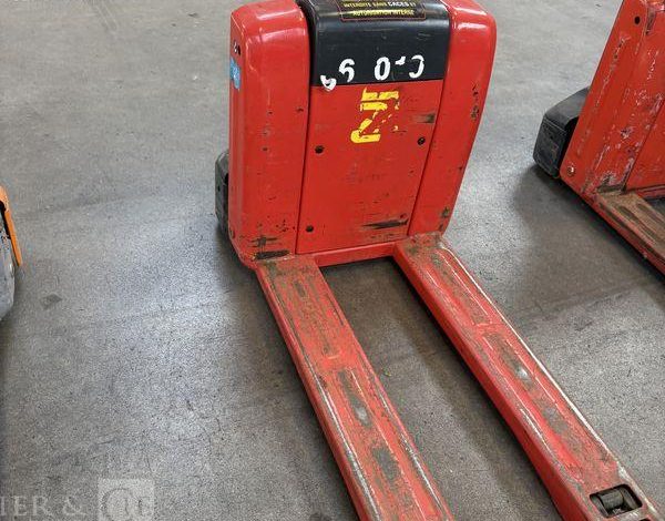 FENWICK TRANSPALETTE ELECTRIQUE MT15 – AN 2024 – 216 HEURES ROUGE N64019
