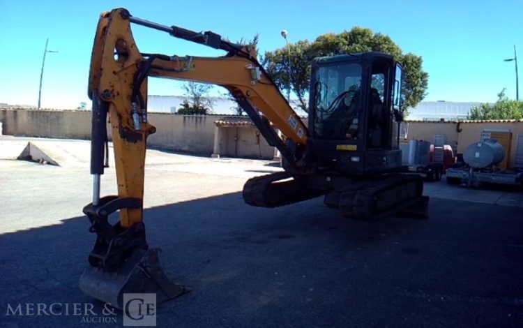 BOBCAT MINI-PELLE E50- 1 GODET – 5T – 3948H – AN2016  PEL010644
