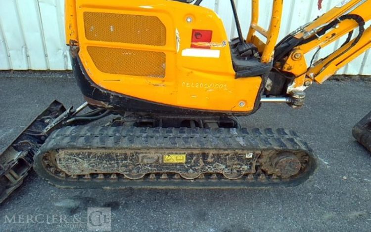 YANMAR MINI-PELLE CANOPY VIO17  – 3 GODETS – 1T7 – 2546H – AN2018  PEL2010001