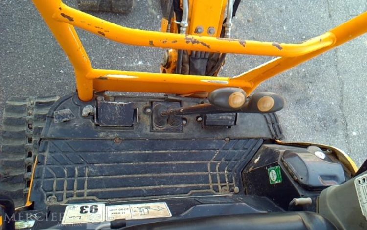 YANMAR MINI-PELLE CANOPY VIO17  – 3 GODETS – 1T7 – 2546H – AN2018  PEL2010001