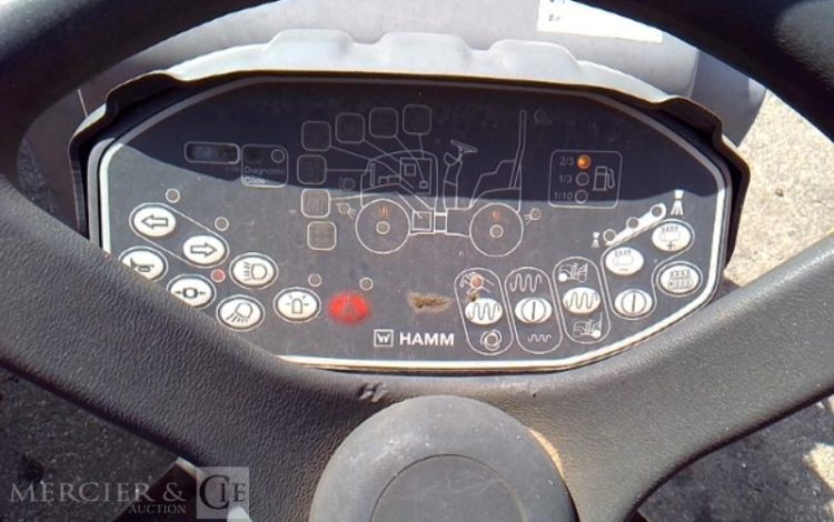HAMM ROULEAU DOUBLE BILLES HD12VV – 2159H – AN2014  ROU010209