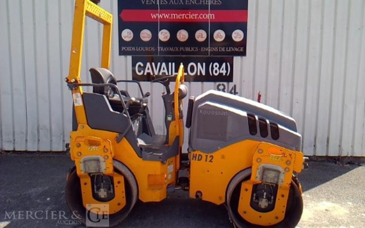 HAMM ROULEAU DOUBLE BILLES HD12VV – 2159H – AN2014  ROU010209