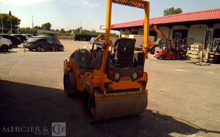 HAMM ROULEAU DOUBLE BILLES HD12VV – 2159H – AN2014  ROU010209