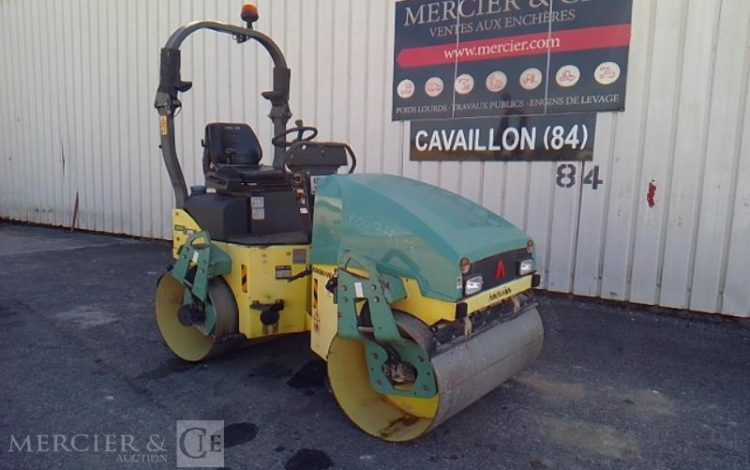 AMMANN ROULEAU COMPACTEUR VIBRANT DOUBLE BILLES ARX26 – 796H – AN2015  ROU748503