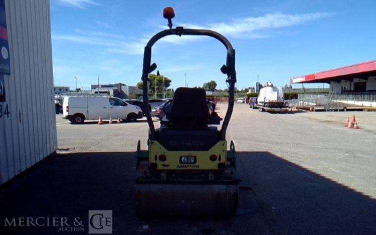 AMMANN ROULEAU COMPACTEUR VIBRANT DOUBLE BILLES ARX26 – 796H – AN2015  ROU748503