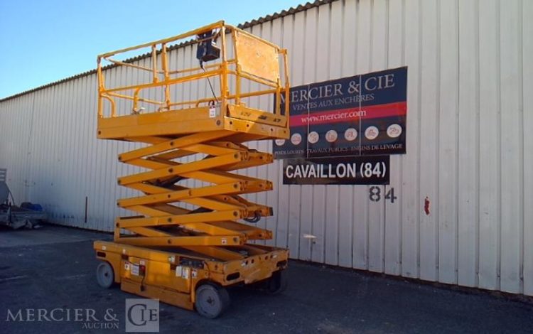 HAULOTTE NACELLE PLATEFORME CISEAUX COMPACT 12  – 12M – 755H – AN2012  SCI010173