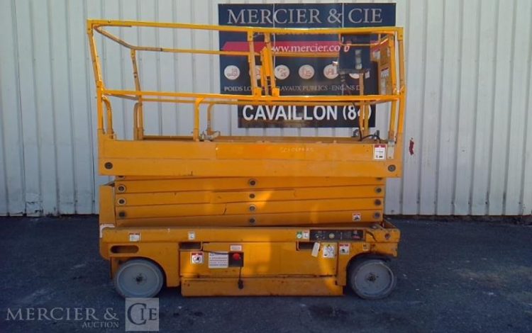 HAULOTTE NACELLE PLATEFORME CISEAUX COMPACT 12  – 12M – 755H – AN2012  SCI010173
