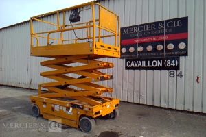 HAULOTTE NACELLE PLATEFORME CISEAUX COMPACT 10 – 10M – 624H – AN2012  SCI210169