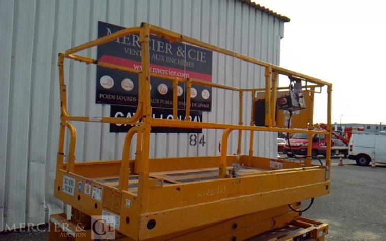 HAULOTTE NACELLE PLATEFORME CISEAUX COMPACT 10 – 10M – 624H – AN2012  SCI210169