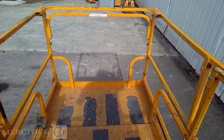 HAULOTTE NACELLE PLATEFORME CISEAUX COMPACT 10 – 10M – 624H – AN2012  SCI210169