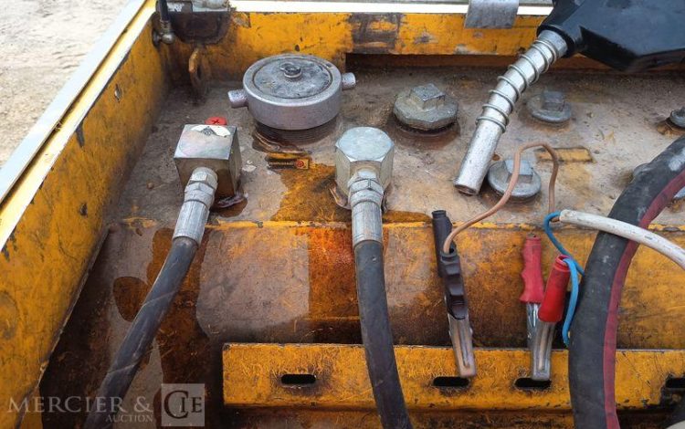 CUVE FUEL 970L DISTRI PALLETISABLE  TAN010193