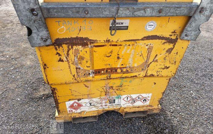 CUVE FUEL 970L DISTRI PALLETISABLE  TAN010193