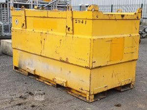 WESTERN CUVE A FIOUL SUR SKID AVEC PASSAGE DE FOURCHES – CAPACITE 2000 LITRES  TAN748207