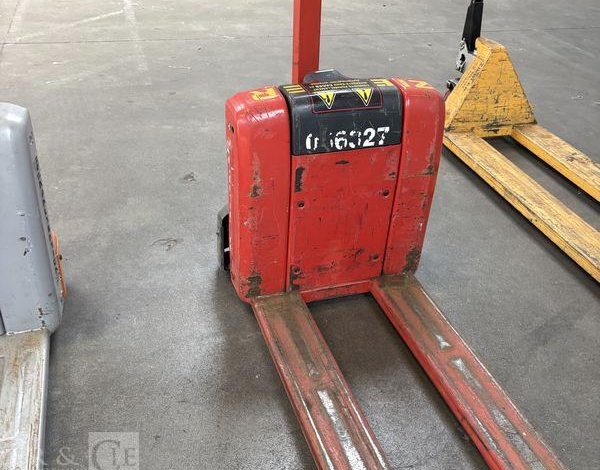 FENWICK TRANSPALETTE ELECTRIQUE MT15 – AN 2021 – 737 HEURES ROUGE Y6372