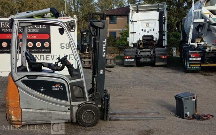 STILL CHARIOT ELEVATEUR FRONTAL RX20-18 – 1,6 TONNES – ELECTRIQUE – ANNEE 2023  100333