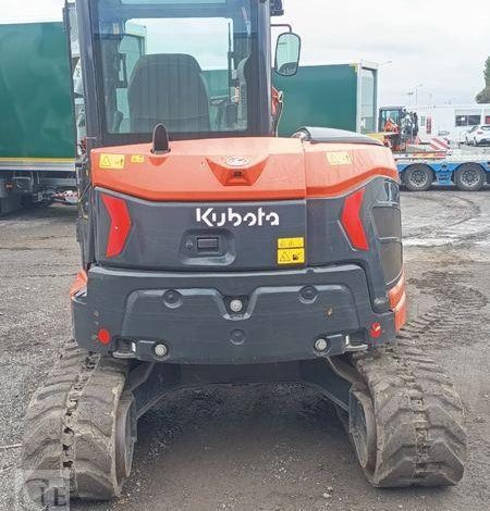 KUBOTA MINIPELLE U50-5 LUXE SUR CHENILLES DIESEL 5T – 2039 HEURES – ANNEE 2022  12190
