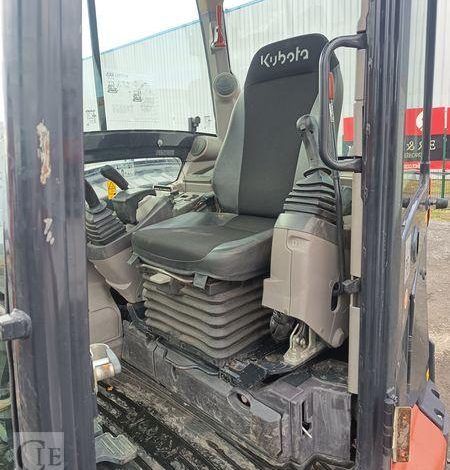 KUBOTA MINIPELLE U50-5 LUXE SUR CHENILLES DIESEL 5T – 2039 HEURES – ANNEE 2022  12190