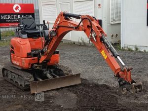 KUBOTA MINIPELLE U17-3x LUXE SUR CHENILLES A VOIE VARIABLE DIESEL 1,7T -1532H – AN 2023  12824