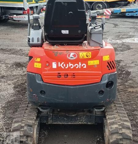 KUBOTA MINIPELLE U17-3x LUXE SUR CHENILLES A VOIE VARIABLE DIESEL 1,7T -1532H – AN 2023  12824