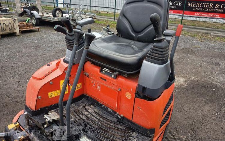 KUBOTA MINIPELLE U17-3x LUXE SUR CHENILLES A VOIE VARIABLE DIESEL 1,7T -1532H – AN 2023  12824