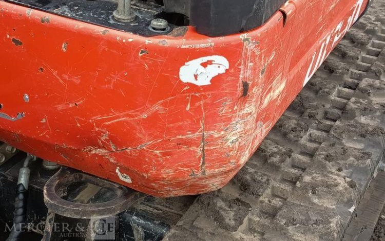 KUBOTA MINIPELLE U17-3x LUXE SUR CHENILLES A VOIE VARIABLE DIESEL 1,7T -1532H – AN 2023  12824