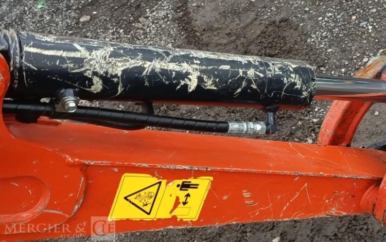 KUBOTA MINIPELLE U17-3x LUXE SUR CHENILLES A VOIE VARIABLE DIESEL 1,7T -1532H – AN 2023  12824