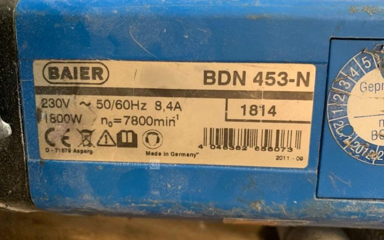 BAIER BDN 453-N  RAI010292