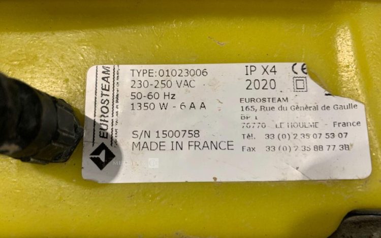 EUROSTEAM 01023006  SHA011295