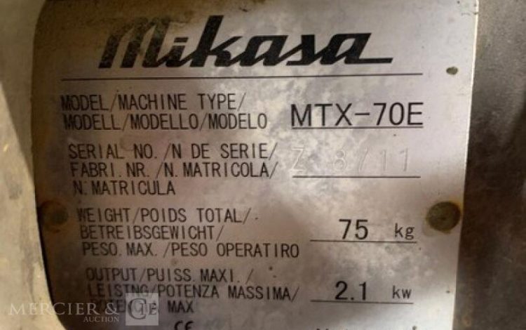 MIKASA MTX-70E  PIL011529