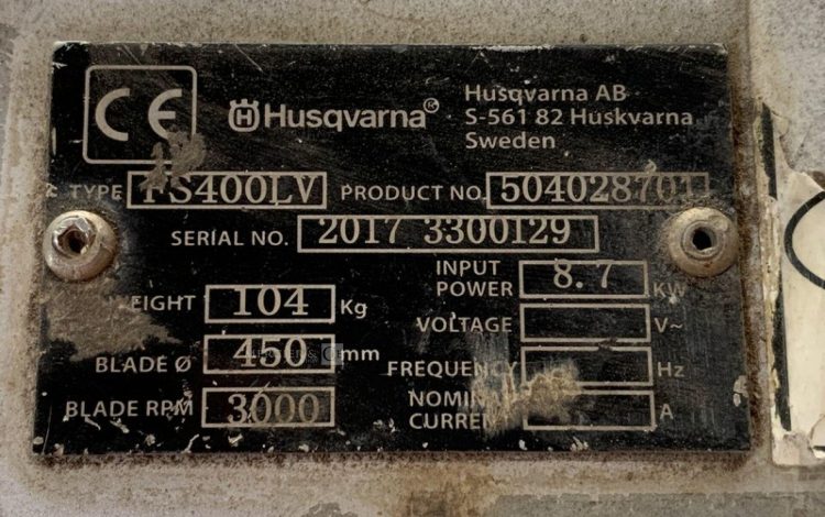 HUSQVARNA FS400LV  SCI011012