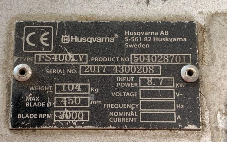 HUSQVARNA FS400LV  SCI011038