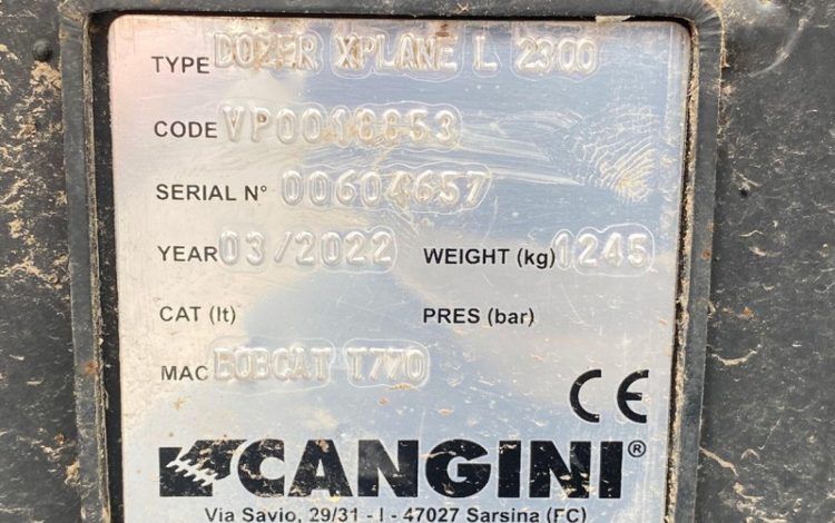 CANGINI DOZER XPLANE L 2300  LAMEBOB4